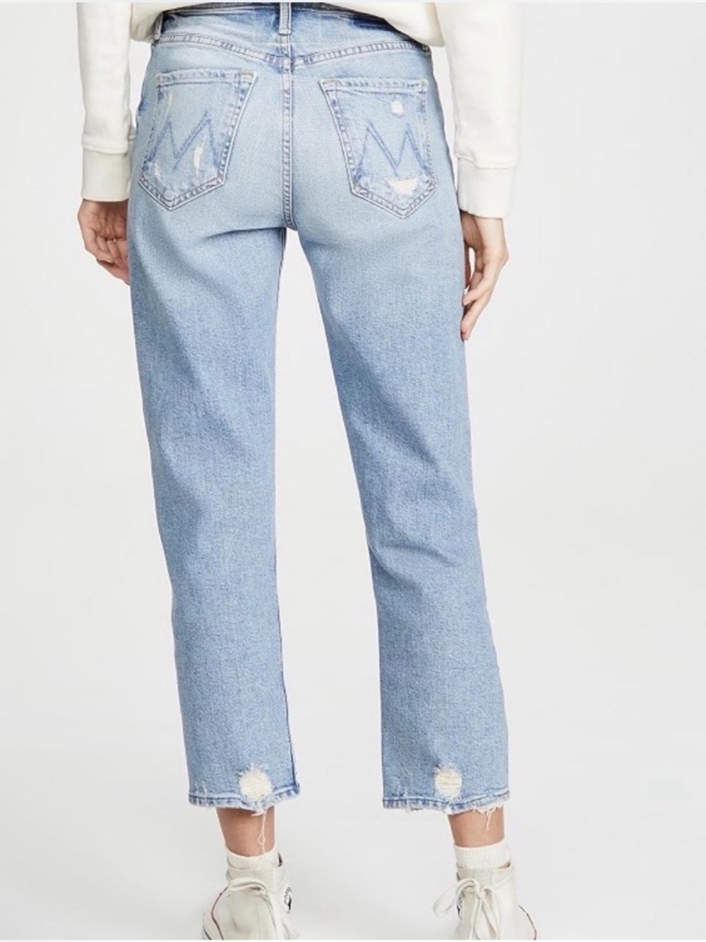MOTHER Superior The Tomcat The Confession Size 27 Light Wash Jeans